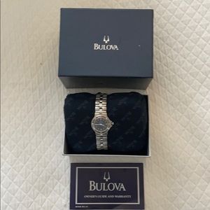 Bulova new silver women’s watch